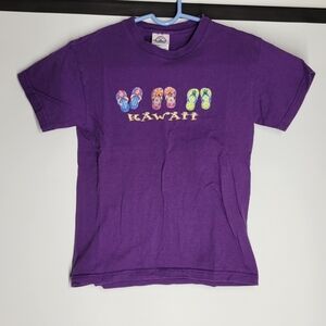 Purple Hawaii Kids T-Shirt